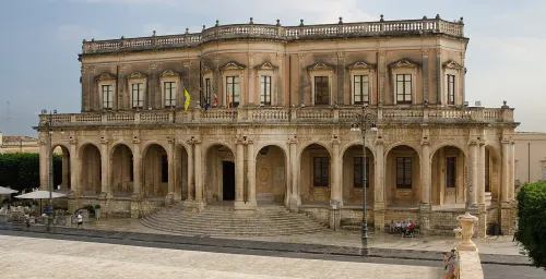 Palazzo Ducezio in Noto, Station 5 auf dem selbstgeführten Stadtrundgang