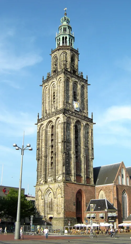 Martinitoren in Groningen, Station 11 auf dem selbstgeführten Stadtrundgang