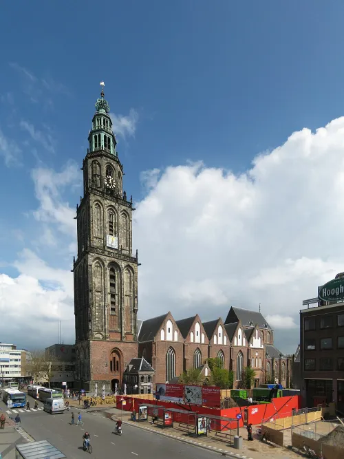 Martinikerk in Groningen, Station 10 auf dem selbstgeführten Stadtrundgang