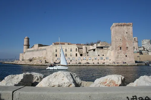 Fort Saint-Jean in Marseille, stop 6 on the self-guided walking tour