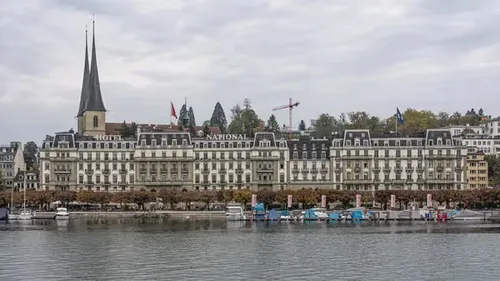 Grand Hotel National in Luzern, Station 13 auf dem selbstgeführten Stadtrundgang