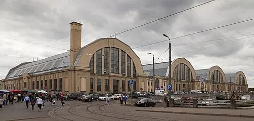 Riga Central Market, stop 4 on the self-guided walking tour