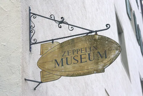 Zeppelin-Museum Meersburg, Station 5 auf dem selbstgeführten Stadtrundgang