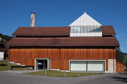 Kunsthalle Ziegelhütte in Appenzell, Station 5 auf dem selbstgeführten Stadtrundgang