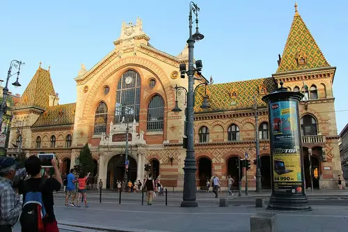 Große Markthalle in Budapest, Station 11 auf dem selbstgeführten Stadtrundgang