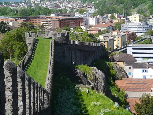 Murata di Bellinzona, Station 2 auf dem selbstgeführten Stadtrundgang
