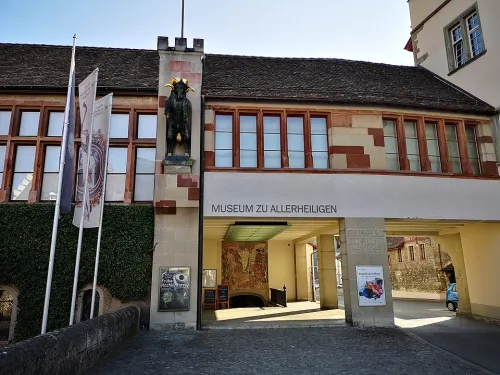 Museum zu Allerheiligen in Schaffhausen, Station 7 auf dem selbstgeführten Stadtrundgang