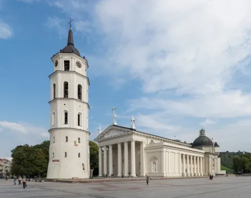 Kathedralenplatz Vilnius, Station 3 auf dem selbstgeführten Stadtrundgang