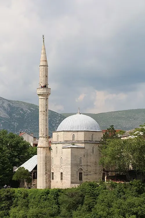 Koski Mehmed Pasha Mosque in Mostar, stop 5 on the self-guided walking tour