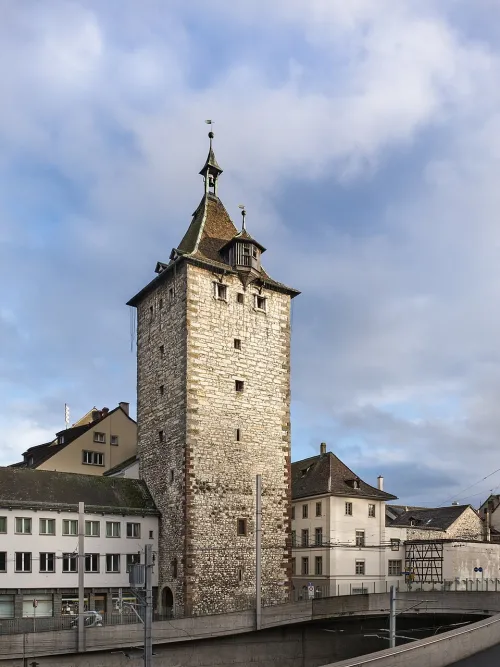 Obertorturm in Schaffhausen, Station 1 auf dem selbstgeführten Stadtrundgang