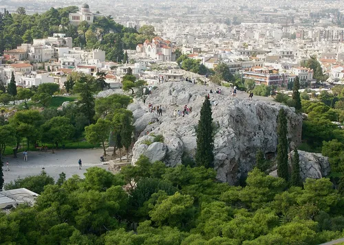 Areopagus in Athens, stop 5 on the self-guided walking tour