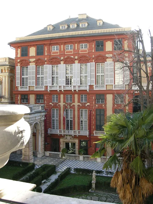 Palazzo Rosso in Genua, Station 2 auf dem selbstgeführten Stadtrundgang