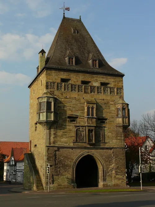 Osthofentor in Soest, Station 3 auf dem selbstgeführten Stadtrundgang
