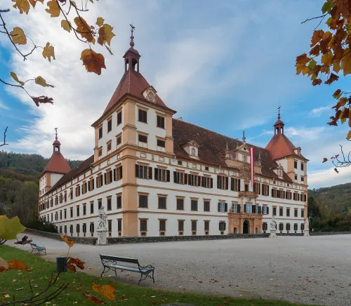 Schloss Eggenberg in Graz, Station 2 auf dem selbstgeführten Stadtrundgang