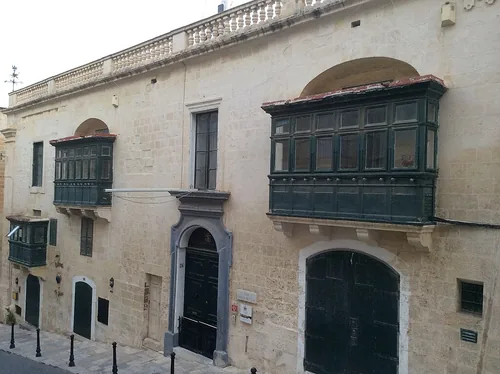Casa Rocca Piccola in Valletta, Station 6 auf dem selbstgeführten Stadtrundgang