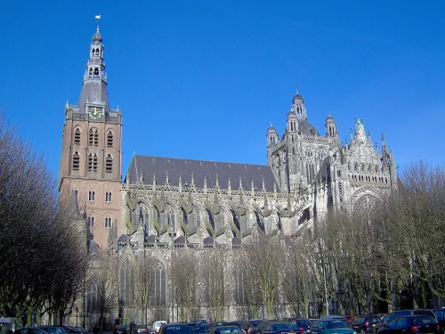St. John's Cathedral in 's-Hertogenbosch, stop 1 on the self-guided walking tour