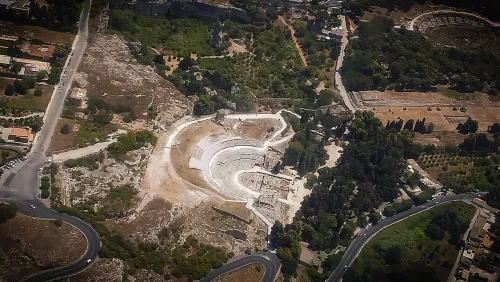 Archäologischer Park Neapolis in Syrakus, Station 2 auf dem selbstgeführten Stadtrundgang