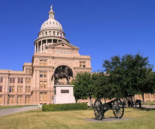 Texas State Capitol in Austin, Station 5 auf dem selbstgeführten Stadtrundgang