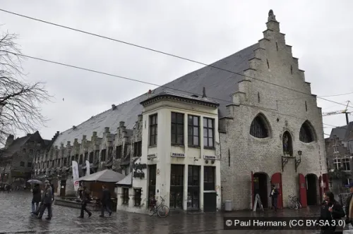 Groot Vleeshuis in Gent, Station 5 auf dem selbstgeführten Stadtrundgang