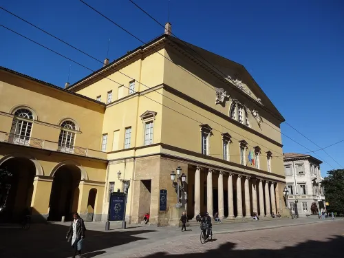 Teatro Regio in Parma, Station 2 auf dem selbstgeführten Stadtrundgang