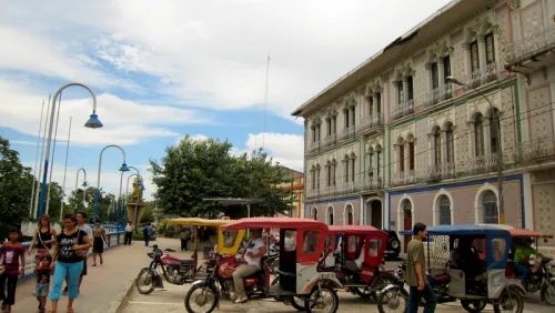 Malecón Tarapacá in Iquitos, stop 6 on the self-guided walking tour