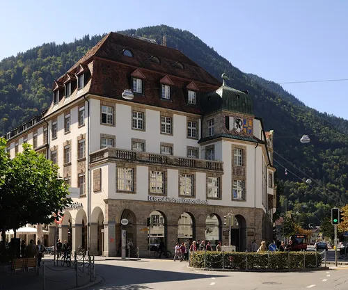 Postplatz in Chur, stop 1 on the self-guided walking tour