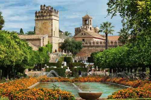 Alcázar de los Reyes Cristianos in Cordoba, stop 2 on the self-guided walking tour