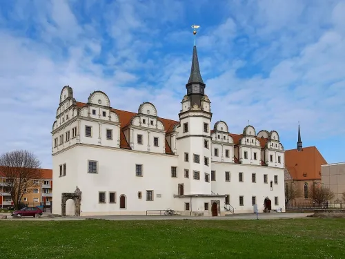 Residenzschloss Dessau, Station 7 auf dem selbstgeführten Stadtrundgang