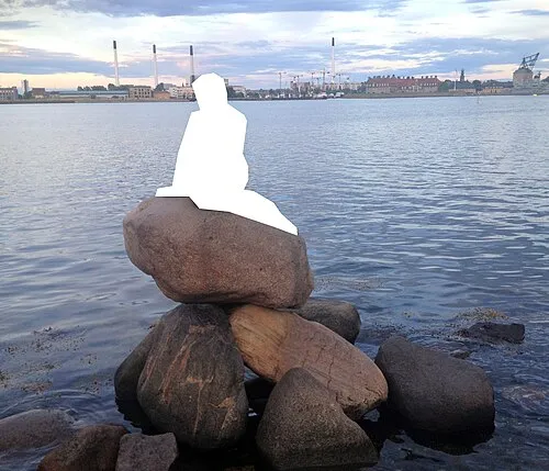 Die kleine Meerjungfrau in Kopenhagen, Station 6 auf dem selbstgeführten Stadtrundgang