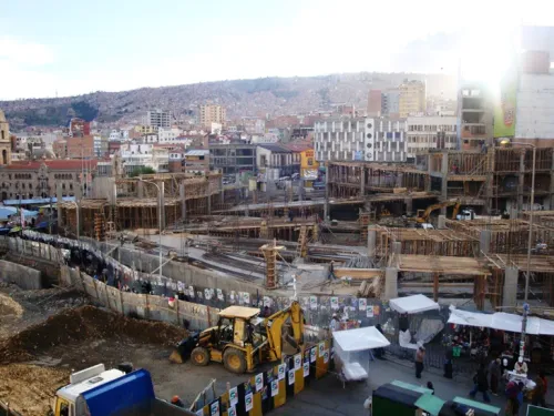 Mercado Lanza in La Paz, stop 7 on the self-guided walking tour