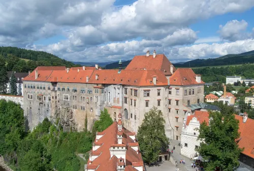 Schloss Český Krumlov, Station 4 auf dem selbstgeführten Stadtrundgang