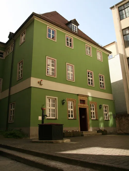Romantikerhaus in Jena, stop 2 on the self-guided walking tour