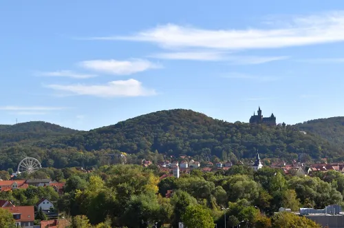 Agnesberg Viewpoint in Wernigerode, stop 6 on the self-guided walking tour