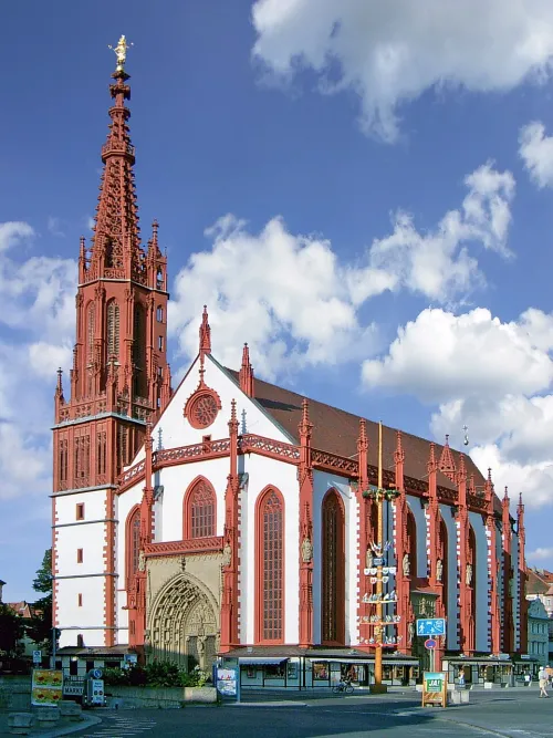 Marienkapelle in Würzburg, Station 8 auf dem selbstgeführten Stadtrundgang