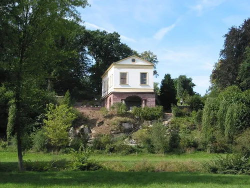 Roman House in Weimar, stop 13 on the self-guided walking tour