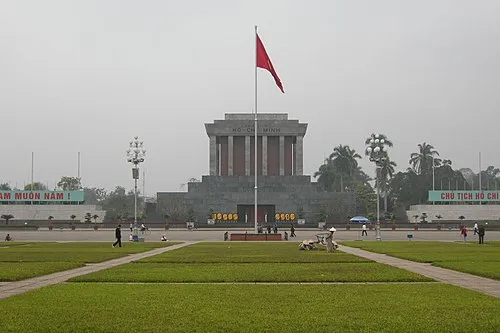 Ba-Đình-Platz in Hanoi, Station 11 auf dem selbstgeführten Stadtrundgang
