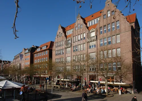 Schlachte in Bremen, stop 6 on the self-guided walking tour