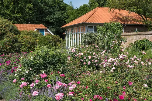 Schlossgarten in Oldenburg, Station 7 auf dem selbstgeführten Stadtrundgang