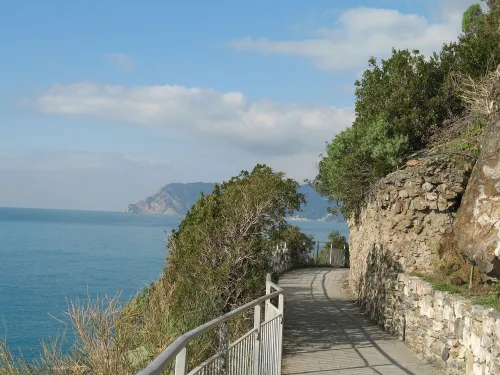 Via dell'Amore in Riomaggiore, Station 4 auf dem selbstgeführten Stadtrundgang