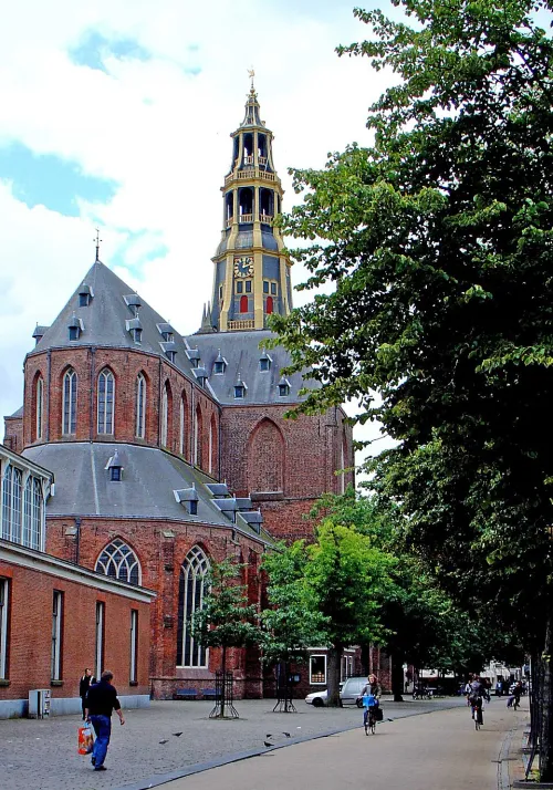 Der Aa-kerk in Groningen, Station 6 auf dem selbstgeführten Stadtrundgang
