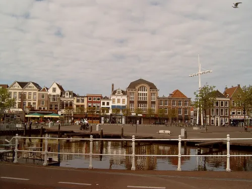 Beestenmarkt in Leiden, stop 14 on the self-guided walking tour