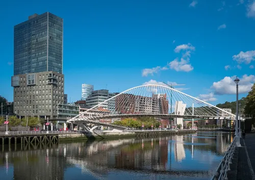 Zubizuri in Bilbao, Station 7 auf dem selbstgeführten Stadtrundgang