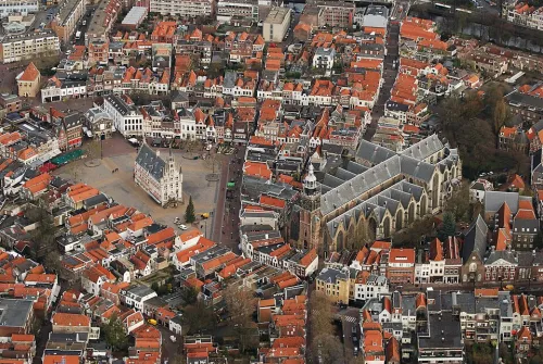 Markt in Gouda, Station 1 auf dem selbstgeführten Stadtrundgang