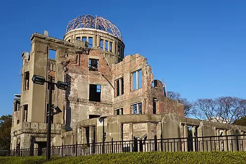 Atombombenkuppel in Hiroshima, Station 5 auf dem selbstgeführten Stadtrundgang