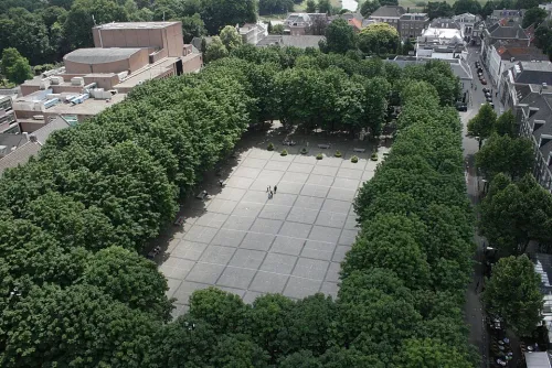 Parade Square in 's-Hertogenbosch, stop 2 on the self-guided walking tour