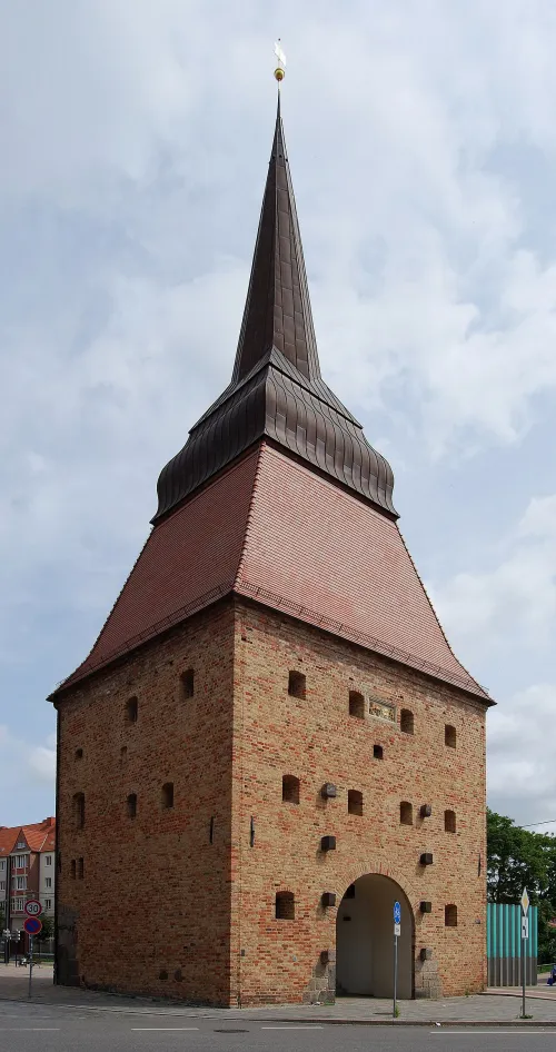 Steintor in Rostock, Station 7 auf dem selbstgeführten Stadtrundgang