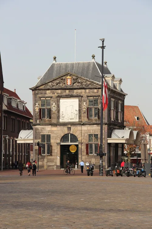 Waage von Gouda, Station 3 auf dem selbstgeführten Stadtrundgang