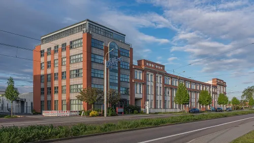 Halloren Chocolate Factory in Halle (Saale), stop 3 on the self-guided walking tour