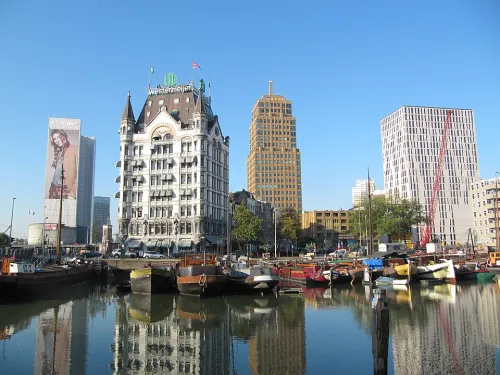 Oude Haven in Rotterdam, Station 4 auf dem selbstgeführten Stadtrundgang