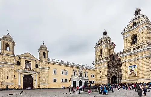 San Francisco Monastery in Lima, stop 4 on the self-guided walking tour